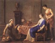 Joseph Marie Vien The Seller of Loves oil painting